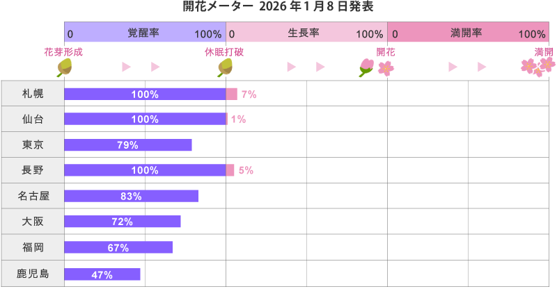 2026年第2回開花メーター