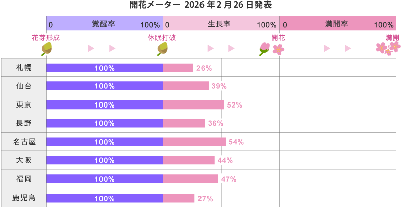 2026年第6回開花メーター