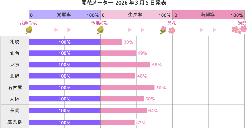 2026年第7回開花メーター