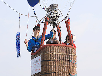「Team 空色」パイロット、クルー